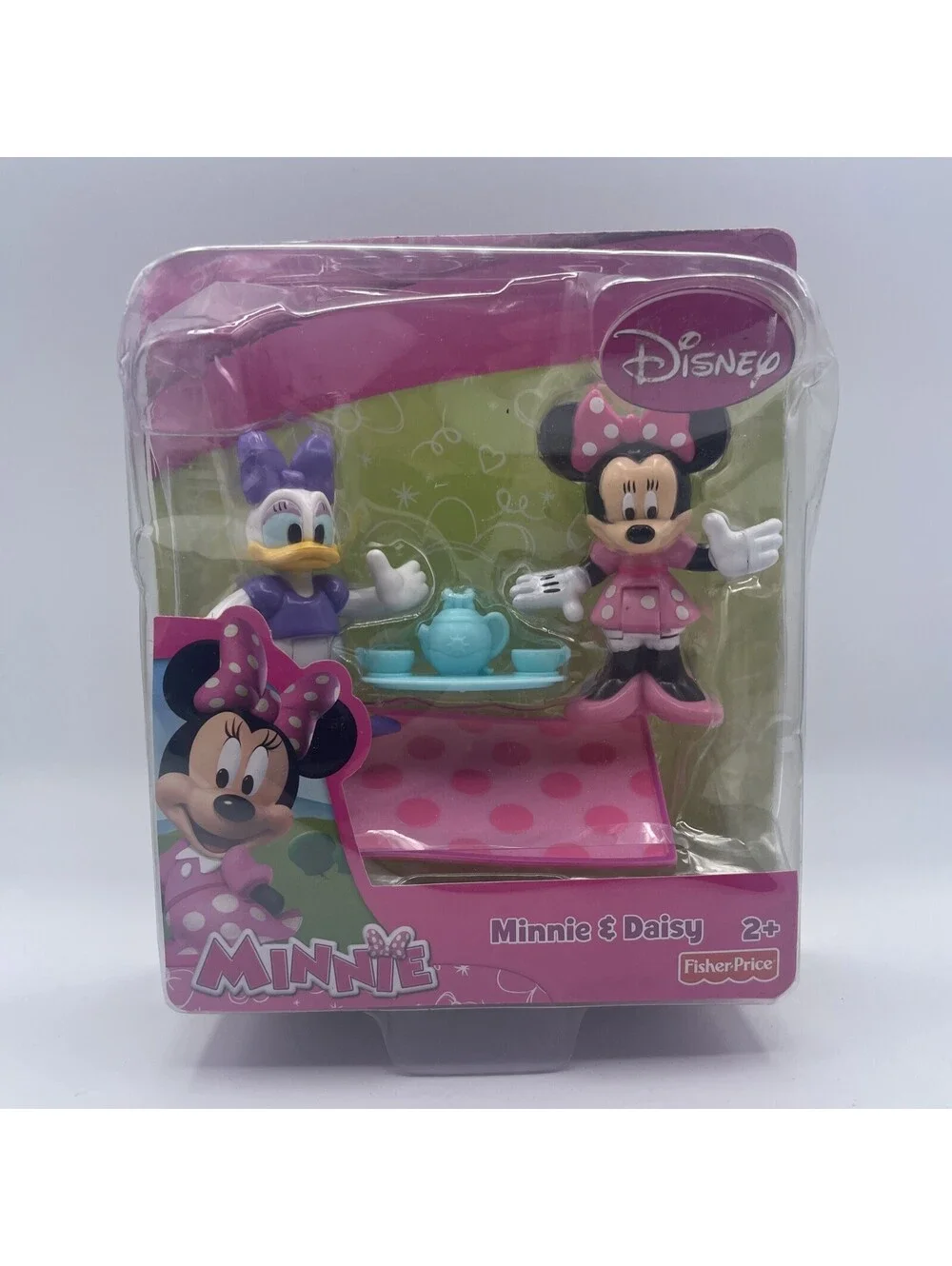 Disney Minnie Series Daisy Duck  & Minnie Mouse Picnic Figure Set Fisher-Price